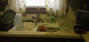 sink before
